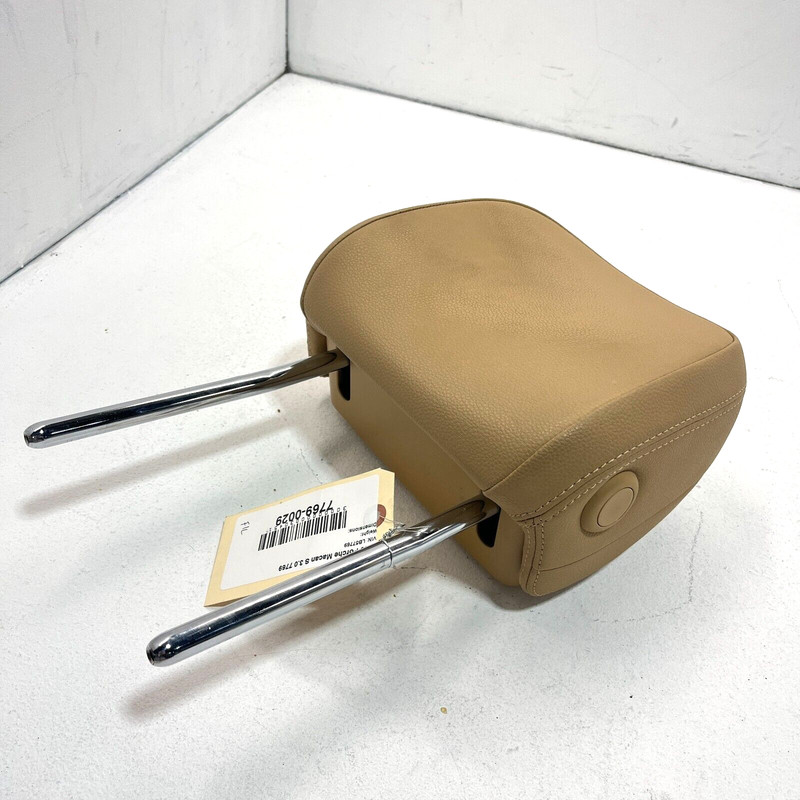 Front Right Or Left Seat Headrest Luxor Beige Porsche Macan 2015-2018 OEM 1 PCS