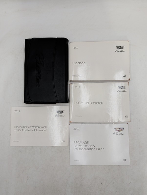 2019 CADILLAC ESCALADE ESV NAVIGATION OWNERS MANUAL 4WD PLATINUM PREMIUM LUXURY