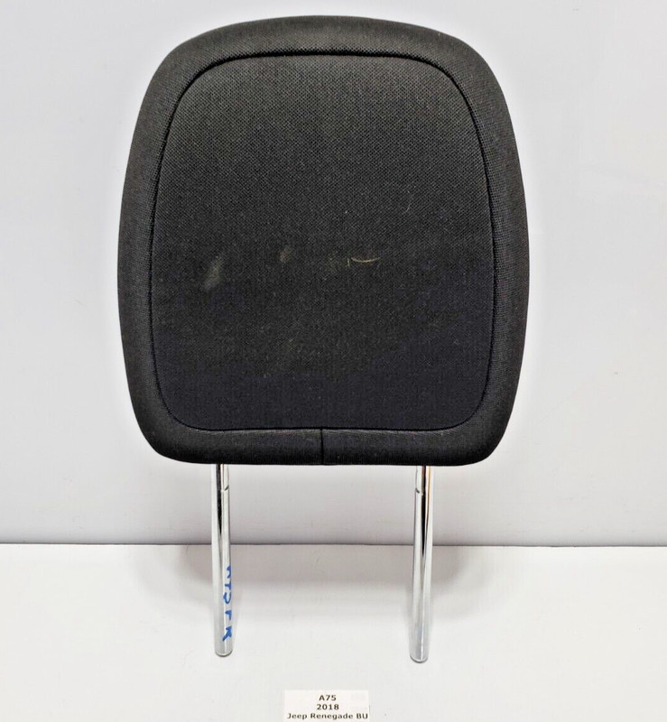 ✅ 2015-2018 OEM Jeep Renegade Front Right Passenger Side Headrest Cloth Black