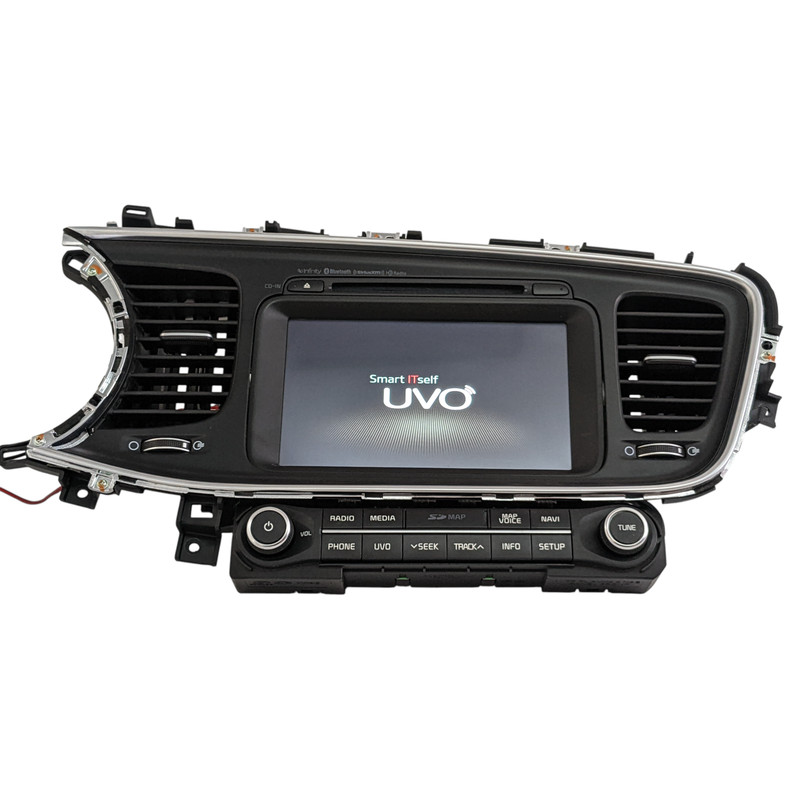 2014-2015 Kia Optima GPS Navigation SAT AM FM CD Radio Receiver Air Vents OEM