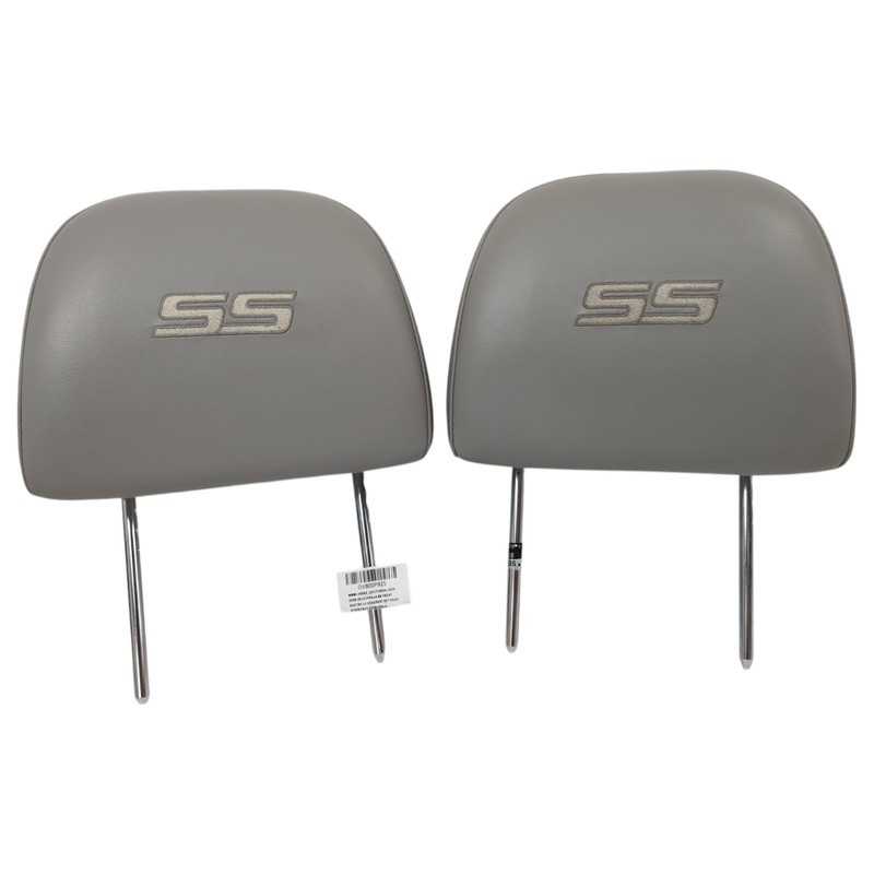 OEM 2006-2013 IMPALA SS FRONT SEAT RH LH HEADREST SET HEAD RESTS GRAY