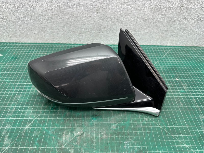 13-15 Cadillac XTS - RIGHT PASSENGER SIDE REAR VIEW DOOR MIRROR Gray GLJ OEM