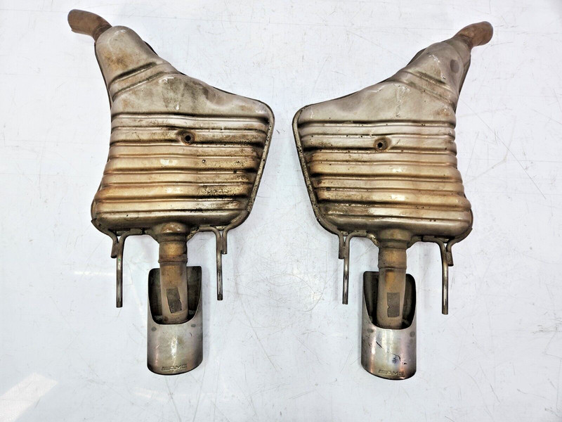 ✅ 2007-2009 OEM Mercedes W221 S550 Rear Left Right Side Sport Exhaust Muffler