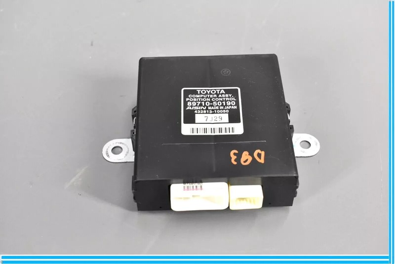 07-09 Lexus LS460 XF40 Rear Left Seat Mounted Position Control Module OEM