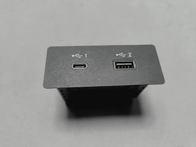 2021-2023 Nissan Rogue Center Console Dual USB Port Power Outlet Adapter OEM