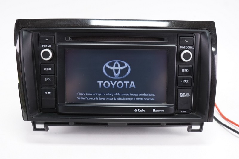 TOYOTA SEQUOIA Radio Navigation NAV Unit AM-FM CD GPS OEM 2014 2015