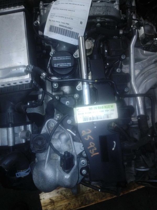 2016 Mercedes-Benz C-Class 2.0L Engine Complete Assembly 134k Miles OEM
