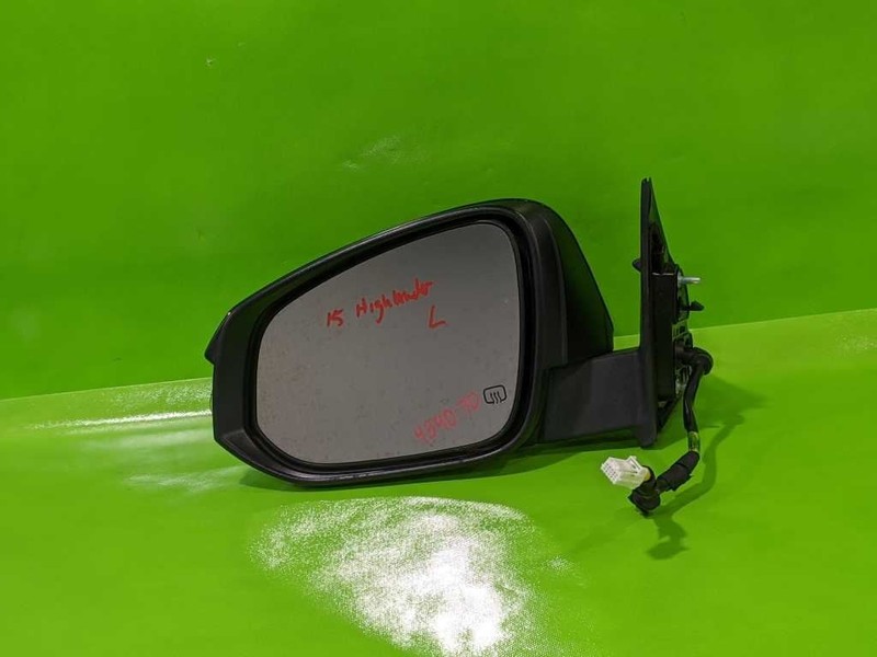 14-19 HIGHLANDER DRIVER LEFT SIDE VIEW MIRROR OEM 4390-70
