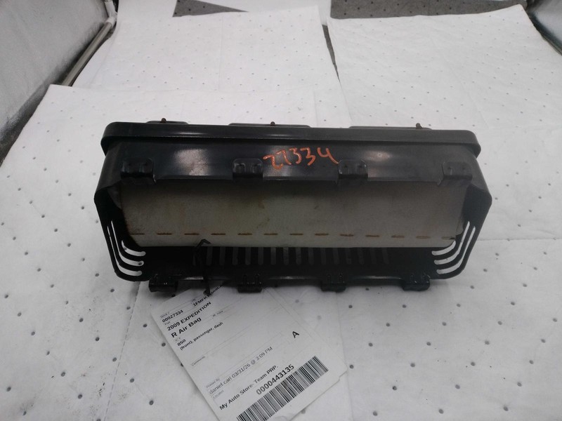 2009 Ford Expedition Instrument Panel Air Bag OEM Black 154k miles R 74899