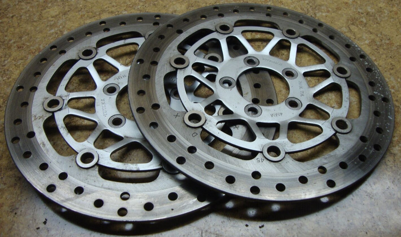 2005 Kawasaki ZR750K ZR750 ZR 750 K ZR7 Front Disk Caliper Brake Rotors L4