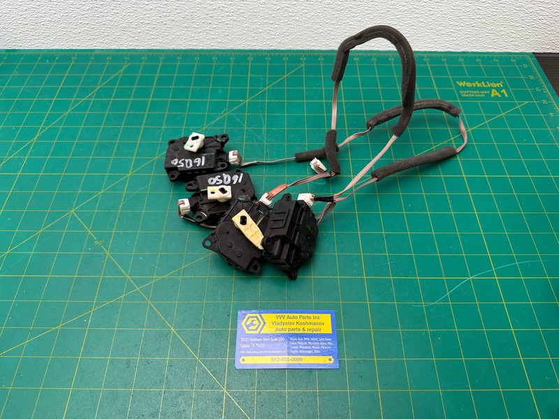 14-20 INFINITI Q50 Q60 HVAC RECIRCULATED AIR FLAP SERVO MOTOR ACTUATOR SET OEM