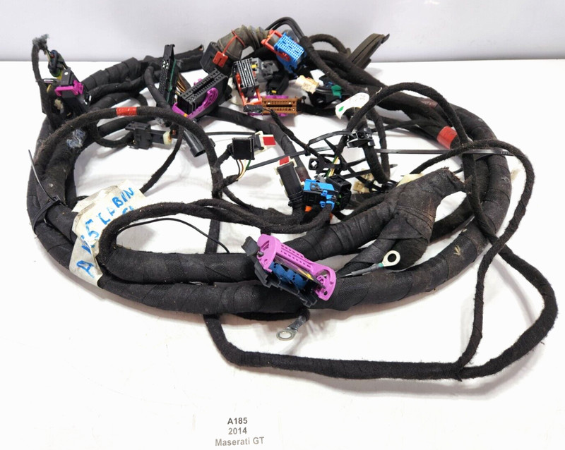 ✅ 13-19 OEM Maserati GT Sport M145 Front Driver Side Body Cabin Interior Harness