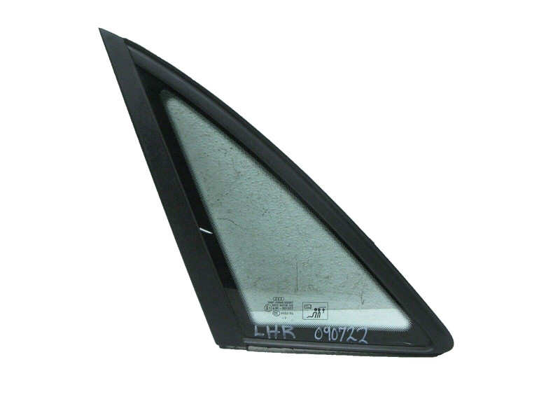 04-08 AUDI B7 A4 SEDAN REAR GLASS WINDOW QUARTER DRIVER LEFT REAR OEM 090722