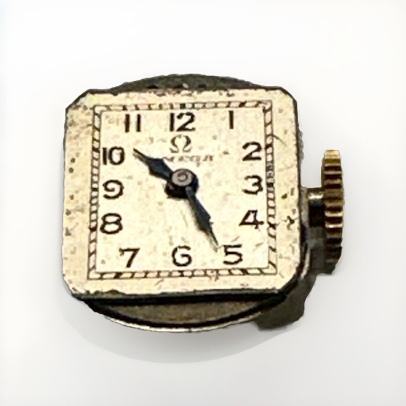Omega Movement Watch Vintage Antique For Parts