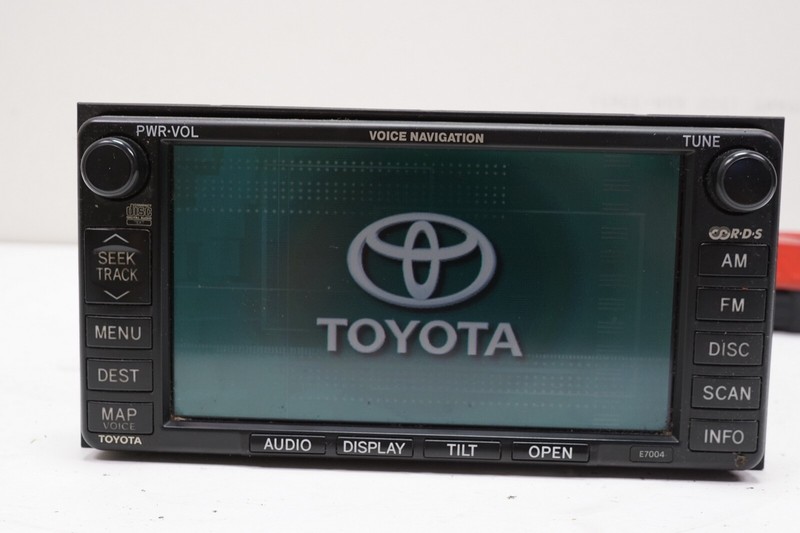 TOYOTA TUNDRA Navigation Radio AM-FM CD Player Info Display Head OEM 2005 2006