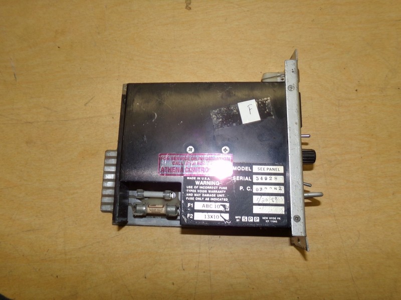 Athena FC10DSG 240VAC 10A 45-66Hz 2400W Max Control Board *FREE SHIPPING*
