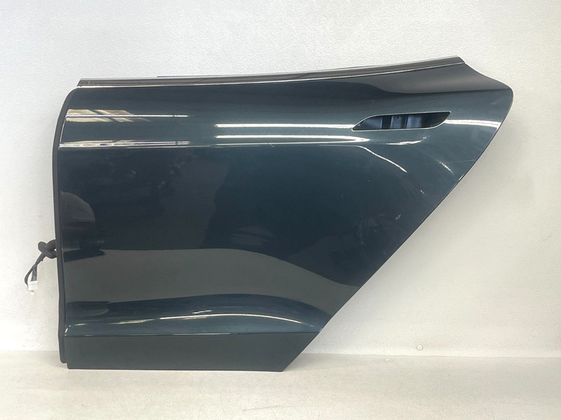 ⭐2012-2021 TESLA MODEL S REAR LEFT DOOR SHELL COVER PANEL GRAY ASSY OEM LOT2TP