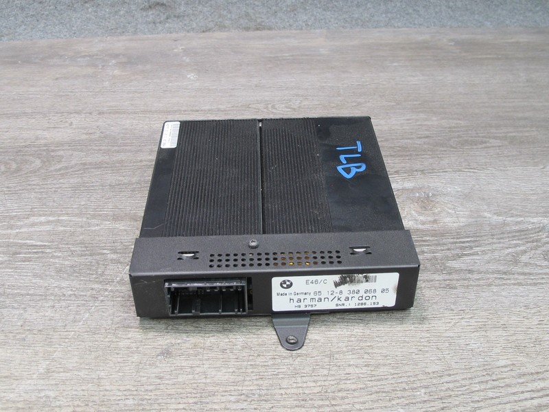 2001-2006 BMW E46 M3 CONVERTIBLE AUDIO SOUND SYSTEM AMPLIFIER HARMAN KARDON