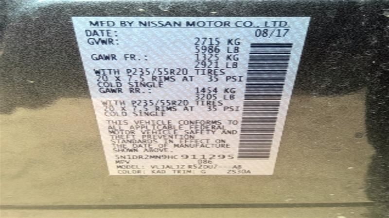 AC Compressor 6 Cylinder Fits 15-20 PATHFINDER 1464248