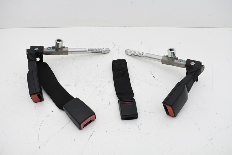 2008 BMW 328xi E90 REAR LEFT RIGHT CENTER SEAT BELT BUCKLE LATCH SET OEM KW31