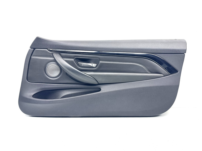15 16 BMW M4 F82 FRONT RIGHT DOOR CARD PANEL BLACK #A0.54