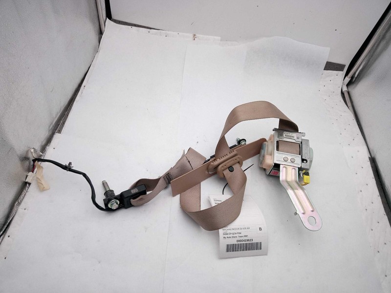 2006 Nissan Maxima Tan Seat Belt OEM Passenger Side Used 45000 Miles
