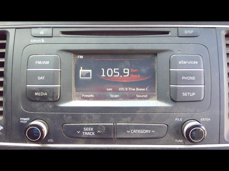 2015-2016 Kia Sedona Voice Recognition NON-NAV Radio Stereo 96160-A9000WK AMFM