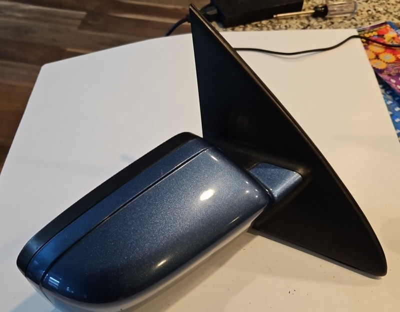 10-12 Mercury Milan Right Side Passenger Heated Mirror w/Puddle Lamp RH Blue OEM