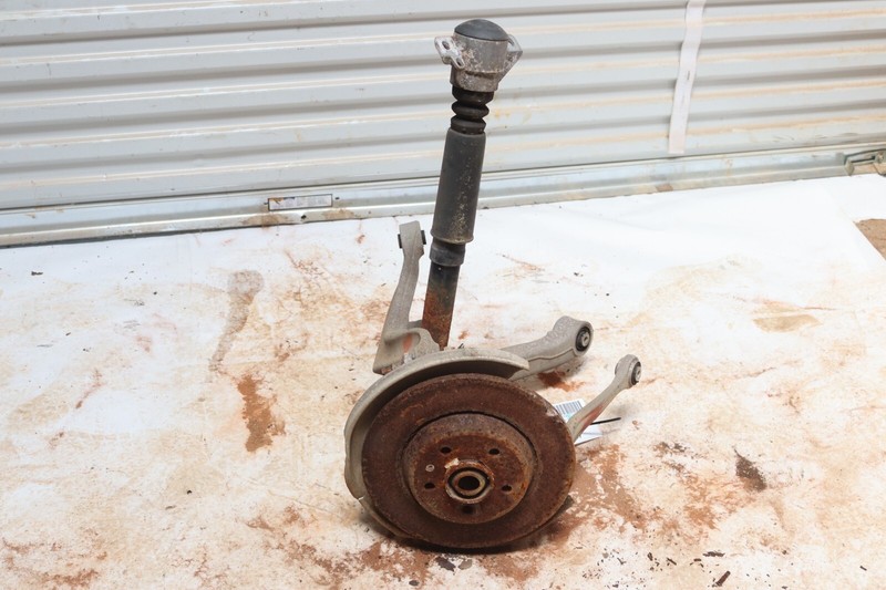 2008-2017 AUDI A5 AWD REAR RIGHT SPINDLE KNUCKLE HUB W/ CONTROL ARM & STRUT OEM