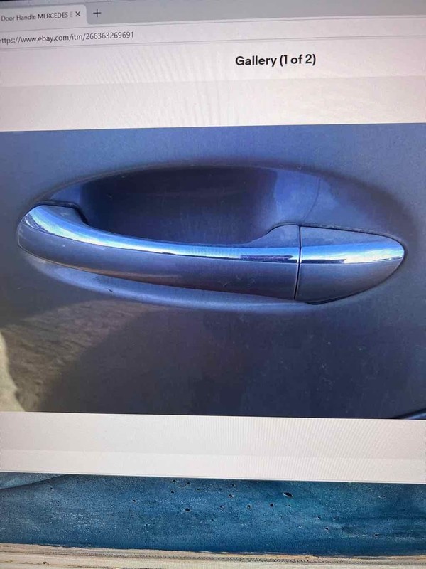 Outside Door Handle MERCEDES E-CLASS Left 03 04 05 06 07 08 09