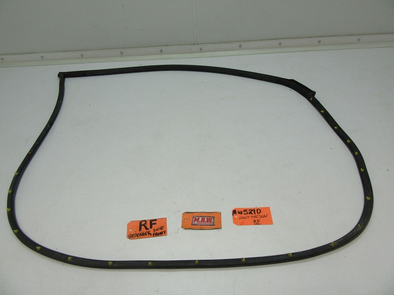 FITS 05-09 TUCSON RIGHT PASSENGER FRONT DOOR PANEL WEATHER RUBBER SEAL STRIP RF
