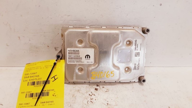 19-20 Jeep CHEROKEE Engine ECM Electronic Control Module 2.4L ID 68397063AA