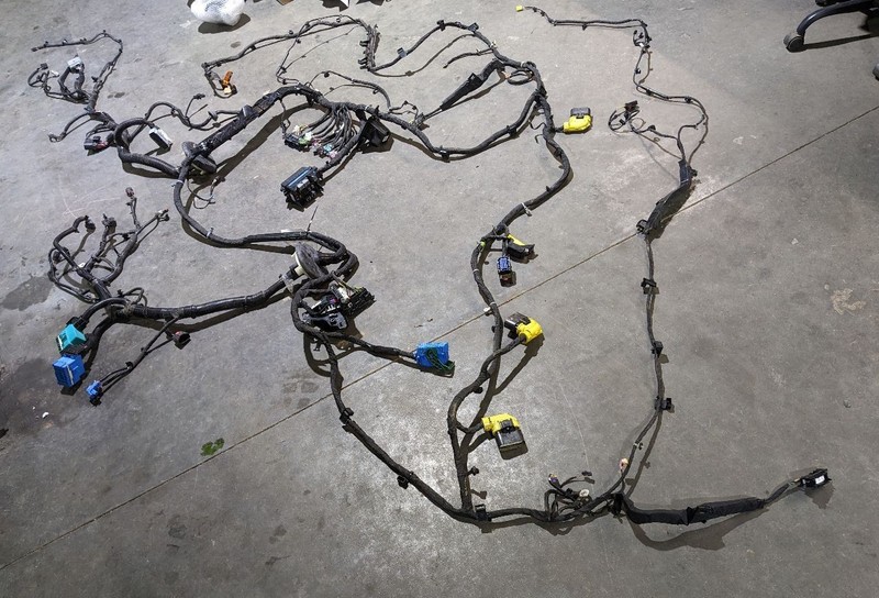 2019-2023 CHEVROLET SILVERADO LTZ 5.3L ENGINE MOTOR WIRE WIRING HARNESS1180145