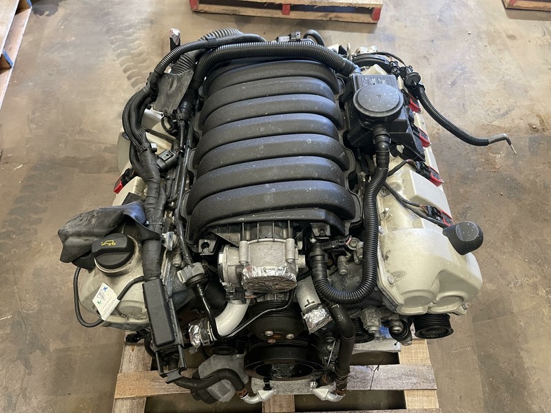 13-14 PORSCHE CAYENNE 92A E2 4.8L W/O TURBO VIN B 5TH DIGIT ENGINE MOTOR 86K MIL