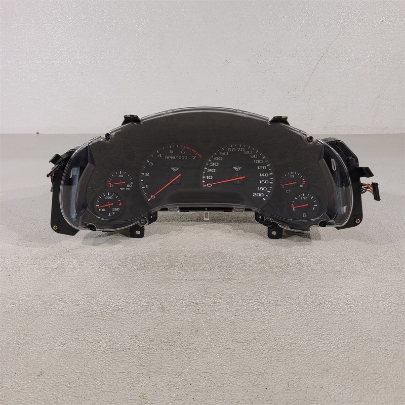 01-04 Corvette C5 Instrument Speedometer Gauge Cluster Hud Ready 131k Aa7423