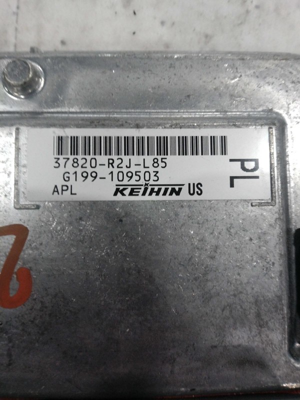 2015 Honda Civic Engine Control Module ECM OEM 37820R1JA81 58k Miles Red