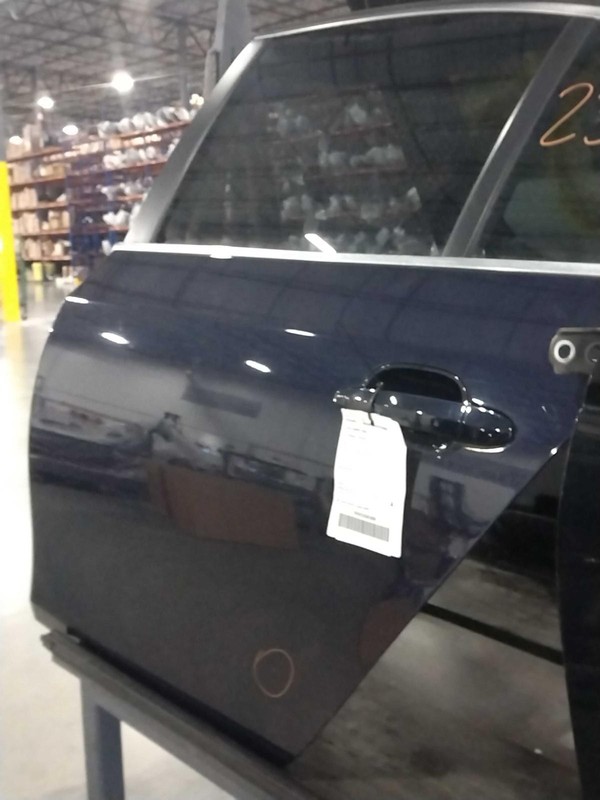 2009 BMW 528I Left Rear Door Black OEM Used Small Ding 148K Miles