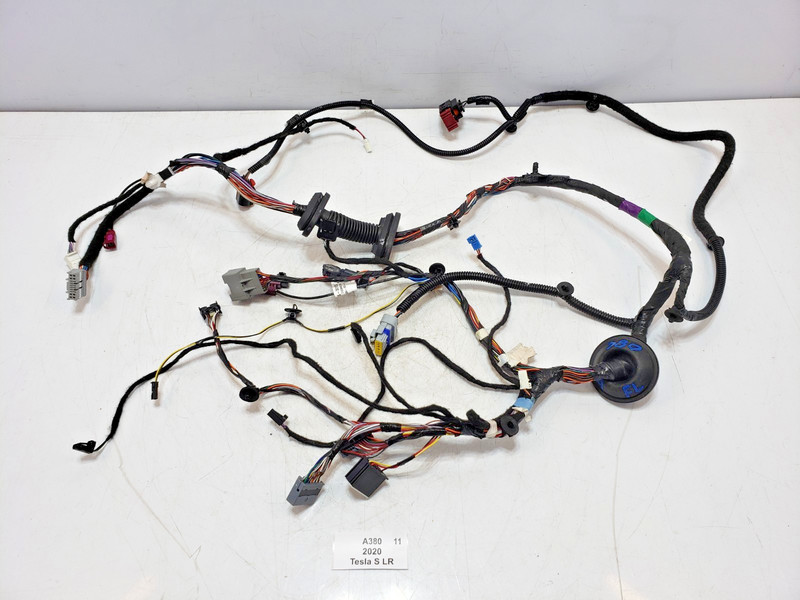 ✅ 16-20 OEM Tesla Model S Front Left Driver Side Door Wire Wiring Harness