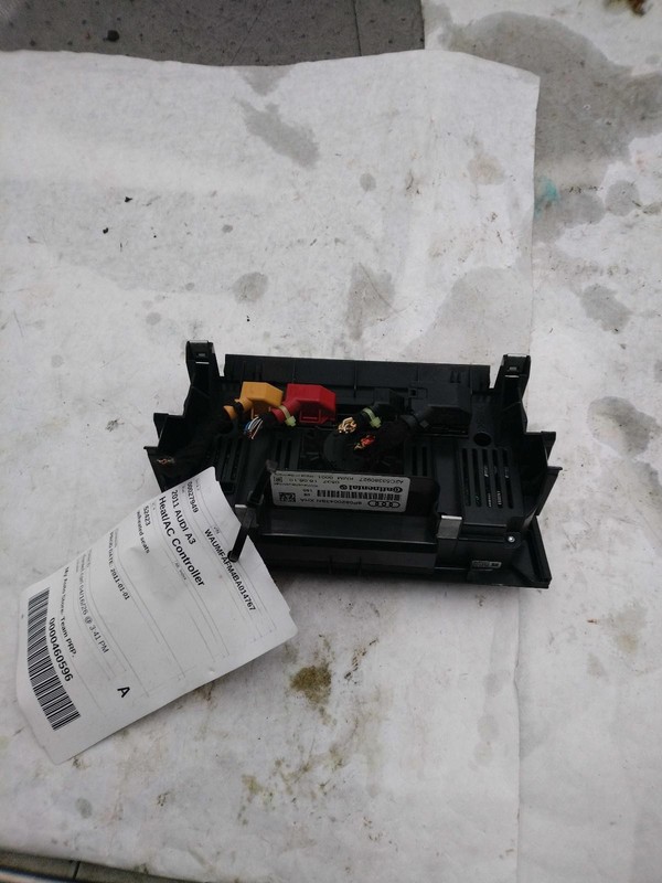 2011 AUDI A3 A/C Selector Switch OEM Blue 108k Miles Warranty NJ25-27949-711048