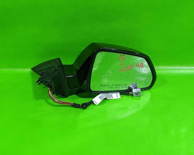 08-13 CTS DRIVER LEFT SIDE VIEW MIRROR OEM 4253-48