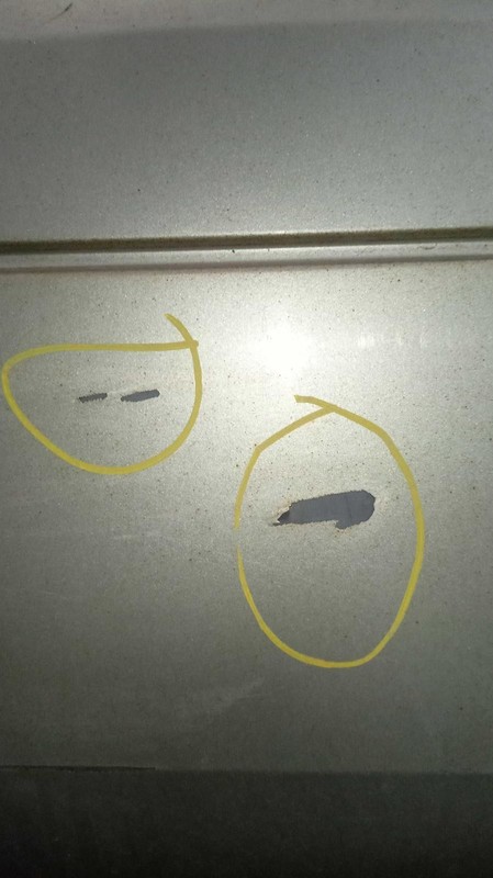 2008 Mercury Mountaineer Right Rear Door Silver OEM Used, Scratches, 103K Miles