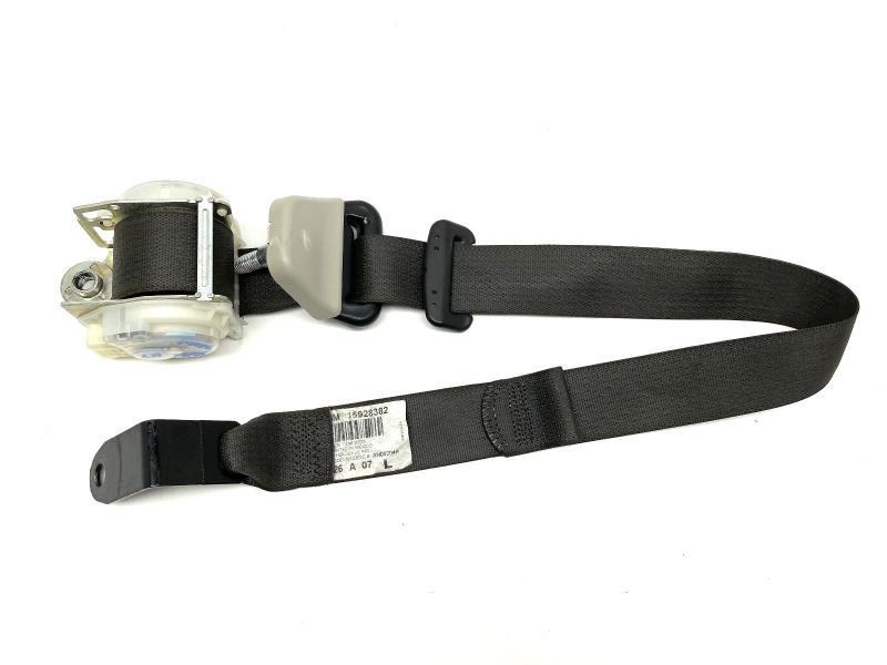 Left Driver Side Rear Seat Belt Retractor Black Fits 2006-2009 Hummer H3 78043