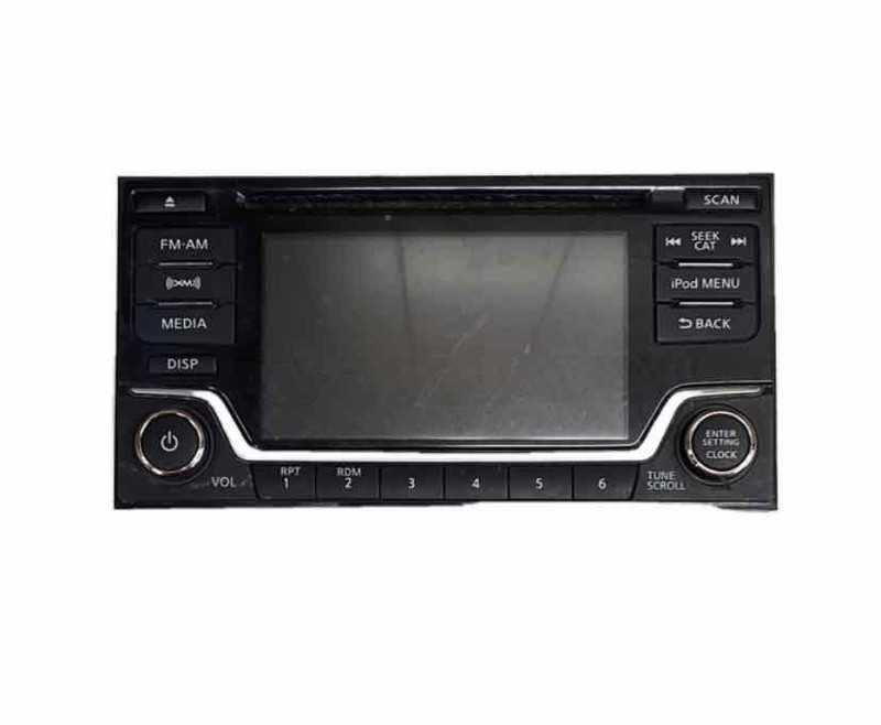 Nissan Sentra radio am fm 17 19 receiver & screen 5.0" assy OEM 281854AF6A