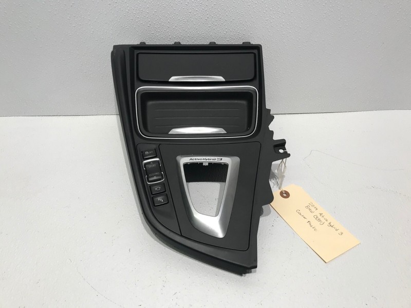 12-16 BMW 328i 335i CENTER CONSOLE CUP HOLDER PANEL OEM