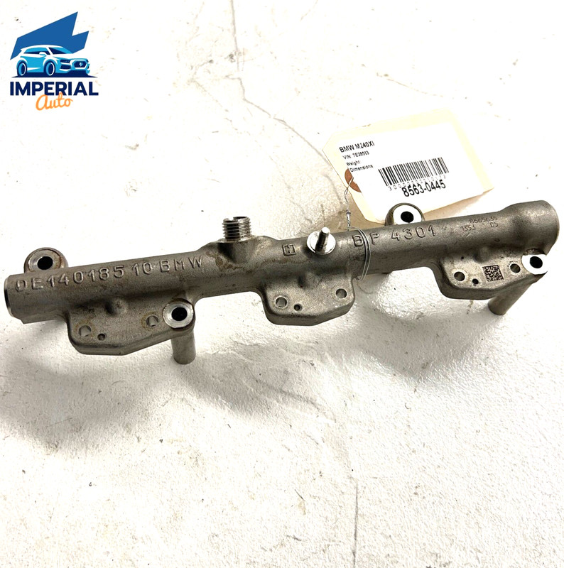 BMW M240XI 3.0L ENGINE HIGH PRESSURE INJECTOR FUEL RAIL OEM 2018 - 2020