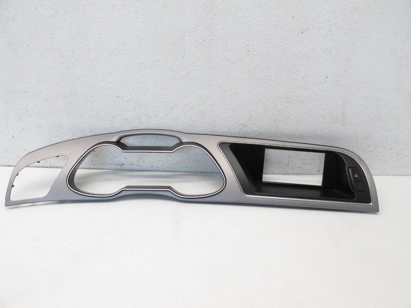 13-16 AUDI B8 A4 S4 RS4 DASH TRIM BEZEL GAUGE CLUSTER MMI SCREEN OEM 031124