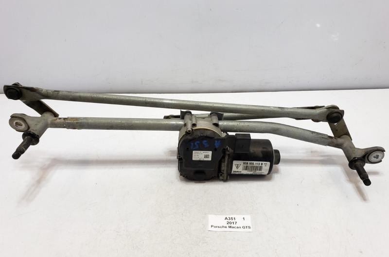 ✅ 2015-2024 OEM Porsche Macan GTS 95B Windshield Wiper Linkage W/ Motor 34k
