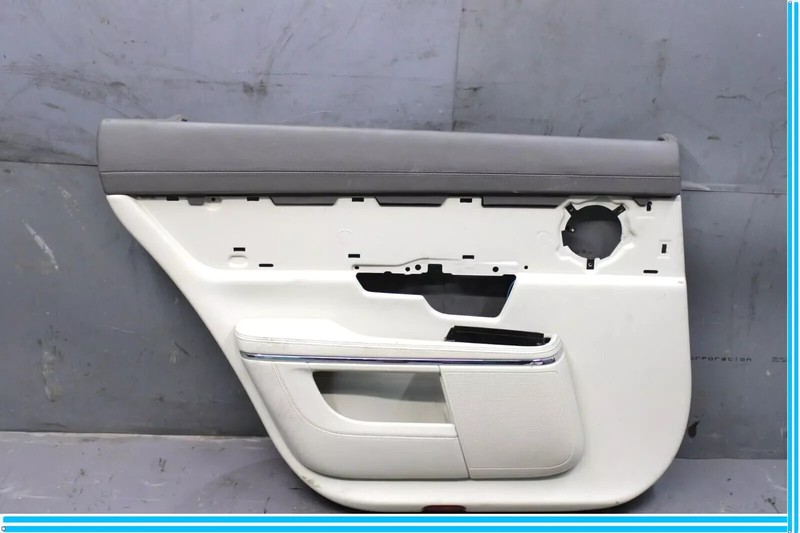 10-18 Jaguar XJL X351 Rear Left Driver Interior Door Panel Trim OEM