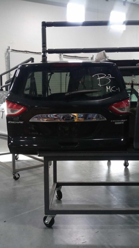 Used Deck Lid fits: 2014 Ford Escape privacy tint glass manual lift w/rear view