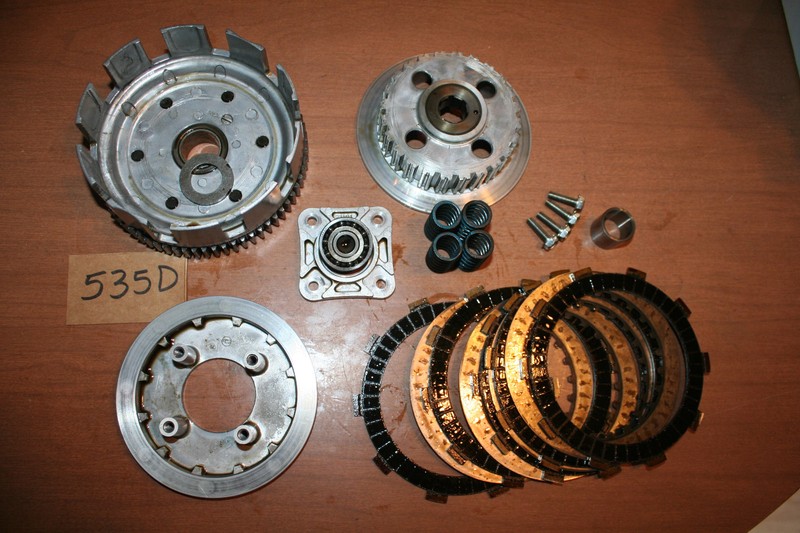 1991 Kawasaki KLF 220 Bayou Clutch Basket Assembly OEM 91 A
